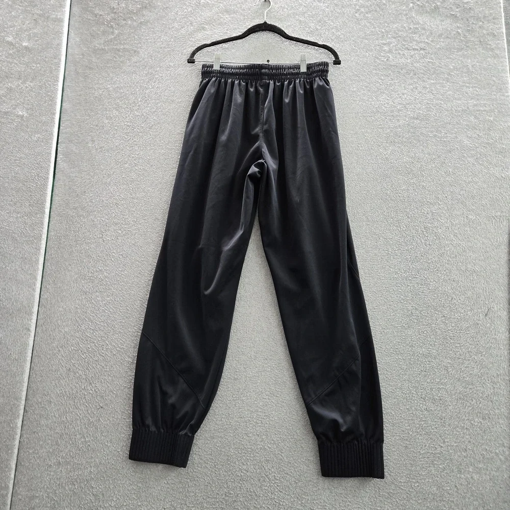 Jordan Men Activewear Pants L Black Jogger Logo Pockets Mid Rise 30